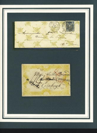 1887-1925 Joli lot de 20 enveloppes VALENTINE sur pages