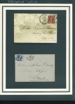 1887-1925 Joli lot de 20 enveloppes VALENTINE sur pages