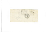N° 50 +51 (x2) +53 +59 obl GC 2691 sur lettre de Nouvion-en-Thierache (Aisne) 1874 + OL perlé, arr, TTB, R. Signé Calves et Goebel