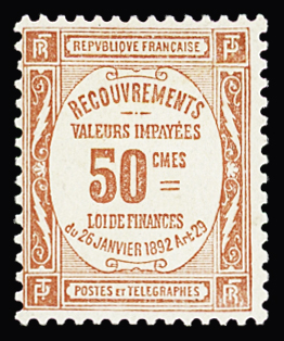 1908 Taxe 47 neuf