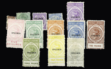 1882-1887 Série Victoria d'Australie du sud