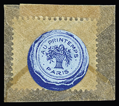 N° 130 15c vert -gris, neuf, pochette publicitaire