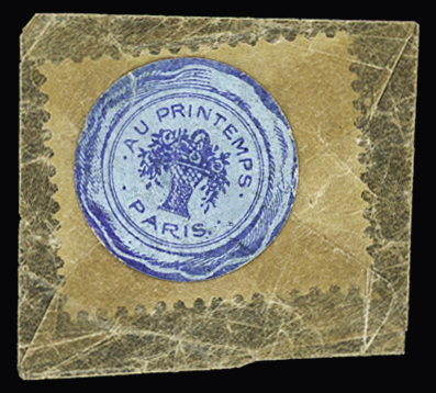 N° 138 10c rouge, neuf, pochette publicitaire avec