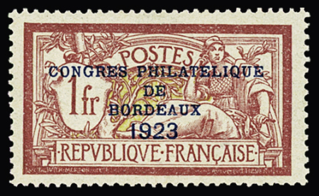 N° 182 Congrès Phil. de Bordeaux, bon centrage, TTB.