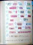 1872-2011 Un albume de stock avec beaucoup de timbres