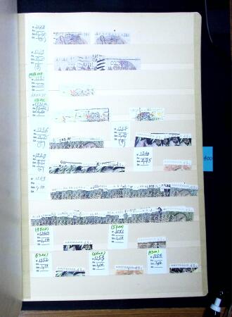 1872-2011 Un albume de stock avec beaucoup de timbres