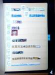 1872-2011 Un albume de stock avec beaucoup de timbres