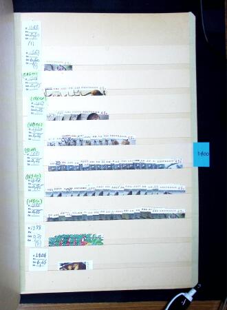 1872-2011 Un albume de stock avec beaucoup de timbres