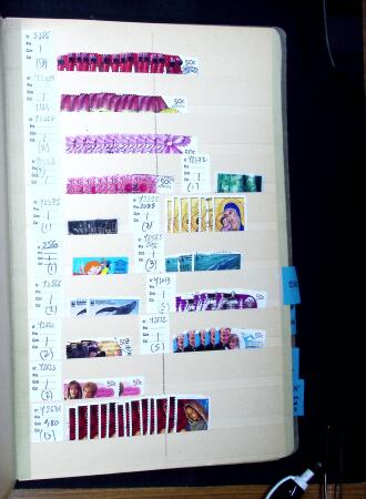 1872-2011 Un albume de stock avec beaucoup de timbres