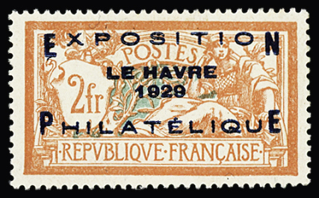 N° 257A Congrès Phil. du Havre, bon centrage, TTB