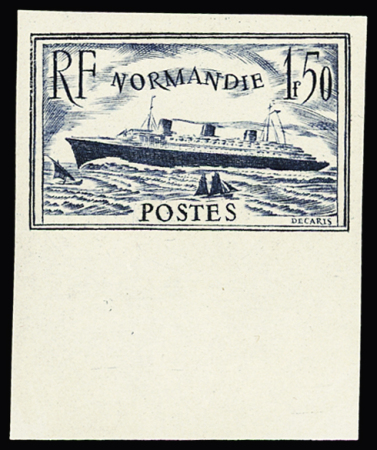 N° 299 1F50 Normandie NON DENTELE avec bdf, TTB, R.