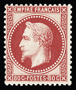 N° 32 80c rose, neuf sans charnière, fraîcheur postale,