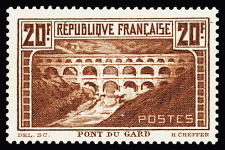 N°262A 20f. chaudron Type I, bonne fraicheur. TTB.
