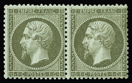 N° 19d variété grand C dans le cartouche supérieur,