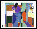 N°2414b 5F Magnelli, variété légende presque totalement