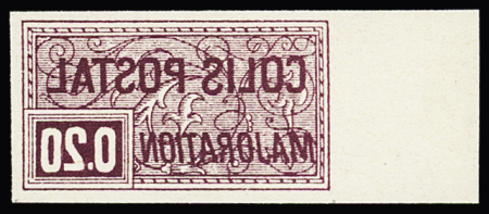 N°158 Couleur lilas-rose non adoptée, impression