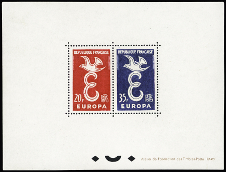 N°  1173 à 1174 Europa, TTB, R