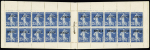 N° 140-CA2 Carnet C6 surchargé ANNULE, série 38,