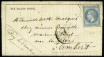 LE DAVY n°29 OBL étoile 8 + CAD "Paris R. d'Antin"