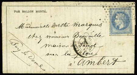 LE DAVY n°29 OBL étoile 8 + CAD "Paris R. d'Antin"