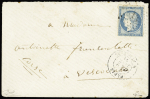 N° 37 OBL étoile 11 + CAD "Paris R. St Honoré" (2