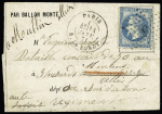 N° 29 OBL étoile 5 + CAD "Paris R. de Bondy" (11