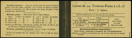 N°130 C5 (taxes révisées le 12 aout 1919). TB. Cote