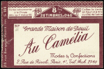 Lot de 4 carnets 40c semeuse vermillon n°194-C 6 (S107