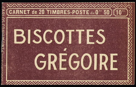 Lot de 6 carnets : n°257-C 5 (S165 SP Biscottes Grégoire)