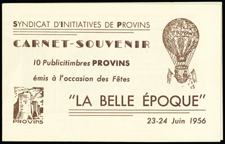 N° 1011-CP 2 - 10 timbres Provins La Belle Epoque.