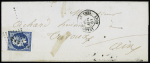 N° 14 (ld) obl. losange CDS sur lettre du Camp de