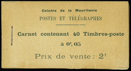 N° 20 5c vert-jaune, carnet de 40 timbres, papier