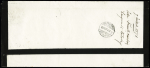 N° 47+32 obl. GC 2254 sur lettre chargée de Mas-Cabardes