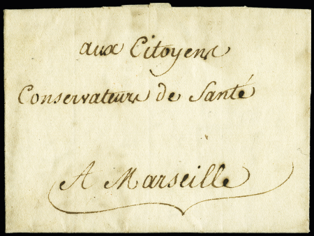 Lettre d'Alger (4 avril 1793) pour les conservateu