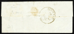 Lettre avec CAD mal orthographié "Bugie poss. D'Ar