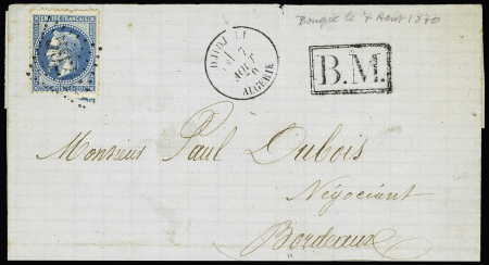 N°29 OBL GC 5026 + CAD type 16 "Djidjelli Algérie"