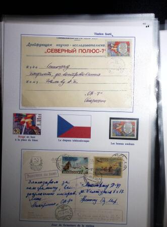 1937-69, RUSSIAN EXPEDITIONS TO THE POLES: Attractive