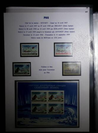 1937-69, RUSSIAN EXPEDITIONS TO THE POLES: Attractive