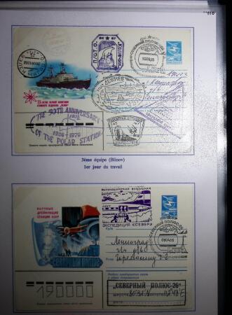 1937-69, RUSSIAN EXPEDITIONS TO THE POLES: Attractive