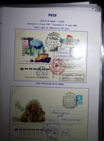 1937-69, RUSSIAN EXPEDITIONS TO THE POLES: Attractive