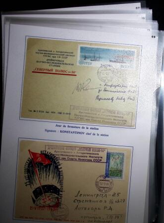 1937-69, RUSSIAN EXPEDITIONS TO THE POLES: Attractive