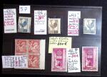 1900-1950 Petit lot de variétés