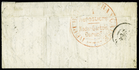 Pli confié du Victor Hugo. N°29 OBL CAD T17 Tours