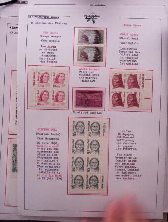 1840-2000, 2 Exhibition collections : Amerindians &