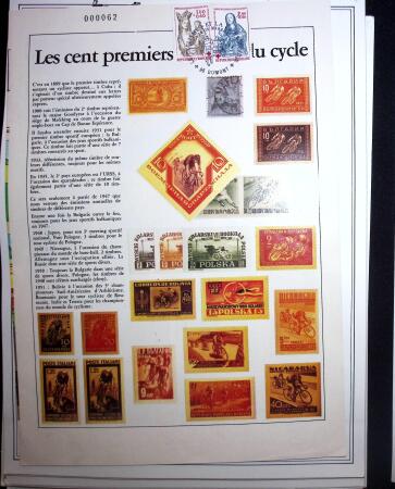 1862-1995, Exhibition collection on CYCLING with a