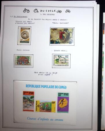 1862-1995, Exhibition collection on CYCLING with a