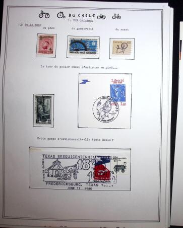 1862-1995, Exhibition collection on CYCLING with a