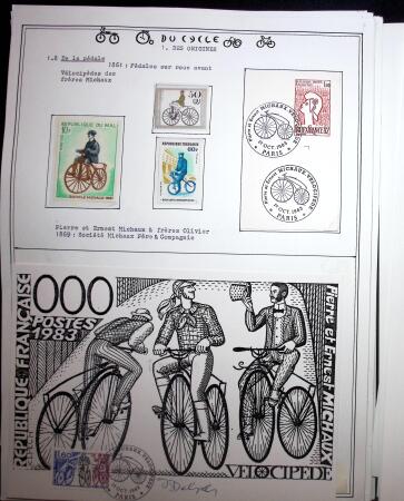1862-1995, Exhibition collection on CYCLING with a