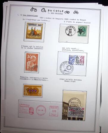 1862-1995, Exhibition collection on CYCLING with a