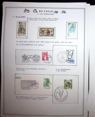 1862-1995, Exhibition collection on CYCLING with a